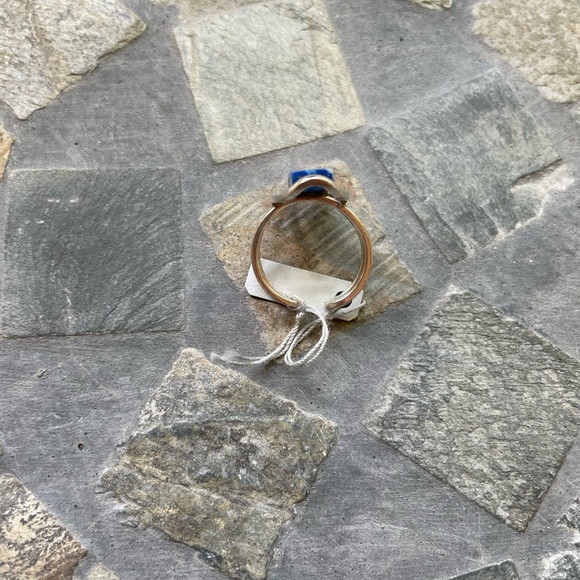 Lapis Lazio sterling silver ring - Picture 6 of 13